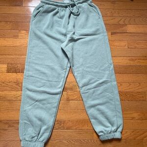 Cotton On drawstring sweatpants  in light green